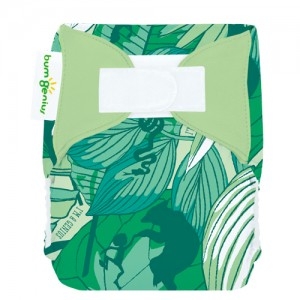 Littles -- Newborn Fit All-in-one Cloth Diaper (Print)