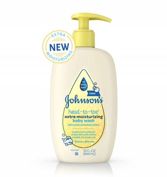 NEW JOHNSON'S® HEAD-TO-TOE® extra moisturizing baby wash