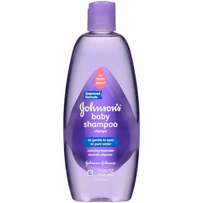 JOHNSON'S® baby shampoo with calming lavender