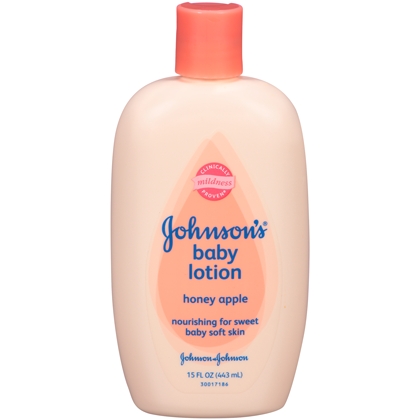 JOHNSON'S® baby lotion with honey apple