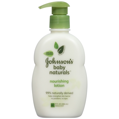JOHNSON'S® NATURAL® nourishing baby lotion