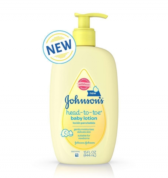 NEW JOHNSON'S® HEAD-TO-TOE® baby lotion