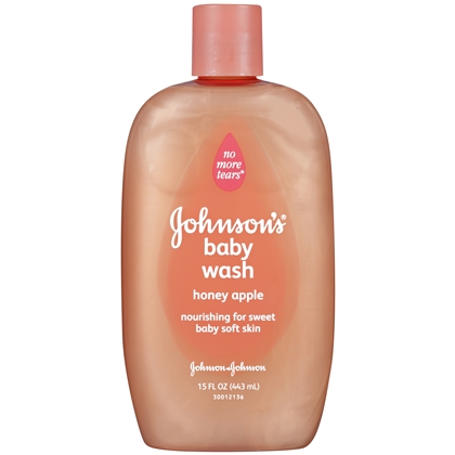 JOHNSON'S® baby moisture wash with honey apple