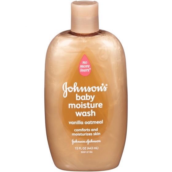 JOHNSON'S® baby moisture wash with vanilla oatmeal