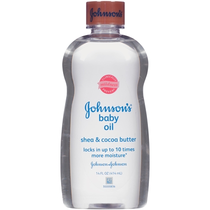 JOHNSON'S® baby oil with shea & cocoa butter
