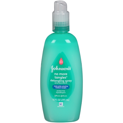 JOHNSON'S® NO MORE TANGLES® detangling spray