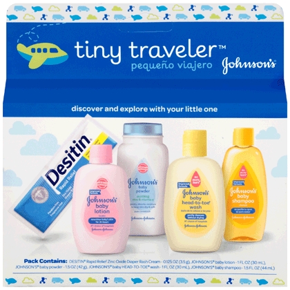 JOHNSON'S® Tiny Traveler® Baby Gift Set