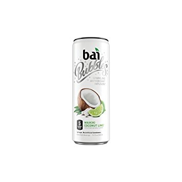 Bai Bubbles Sparkling Antioxidant Infusion Waikiki Coconut Lime