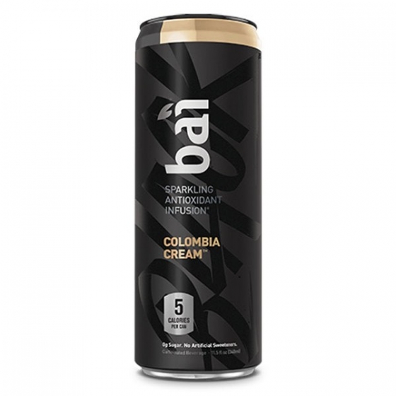 Bai Black Sparkling Antioxidant Infusion Colombia Cream