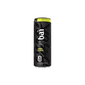 Bai Black Sparkling Antioxidant Infusion Simbu Citrus