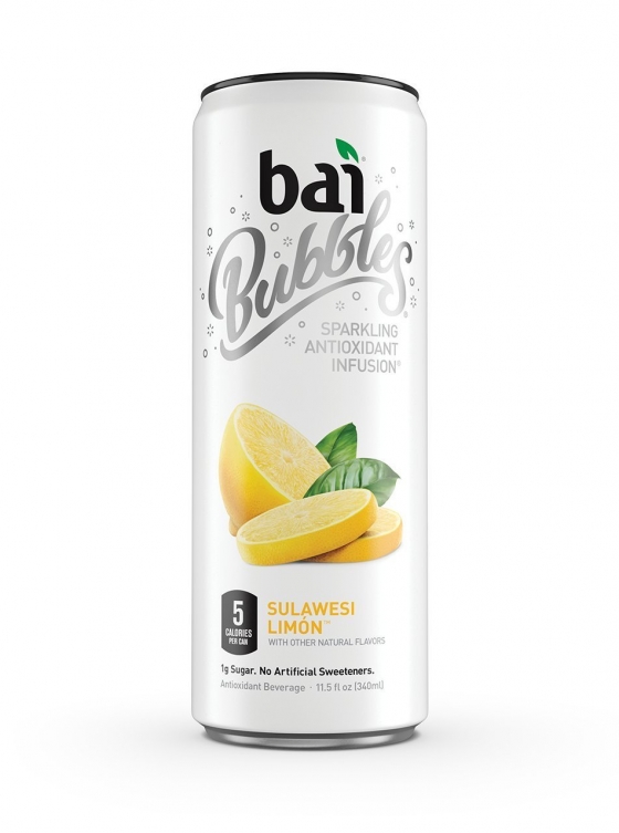 Bai Bubbles Sparkling Antioxidant Infusion Sulawesi Limón