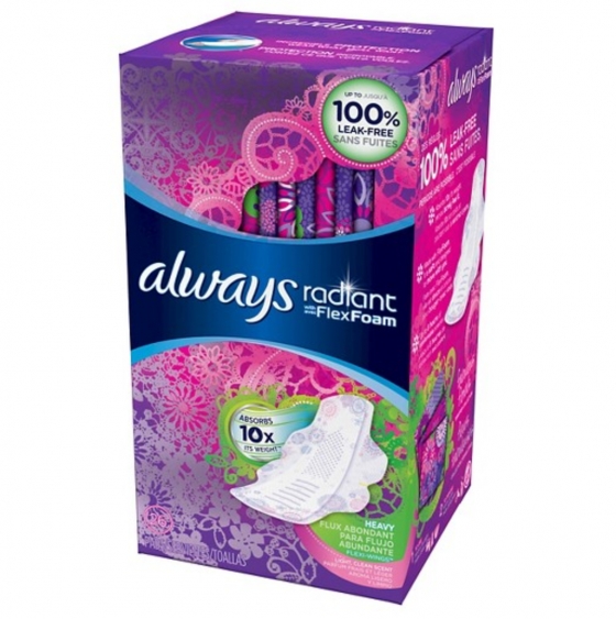 Always Radiant Heavy with Wings Scented Pads