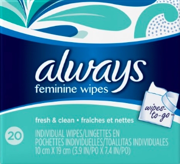 Always Fresh & Clean Wipes-To-Go