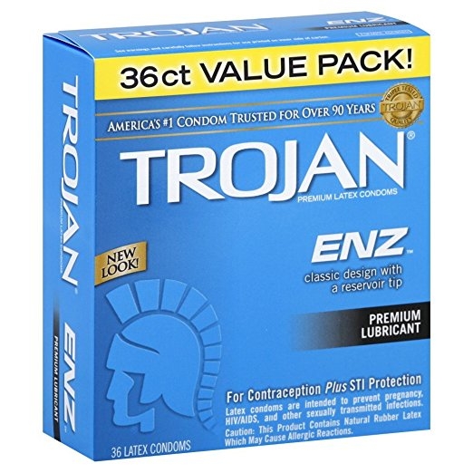 TROJAN ENZ Lubricated Condoms