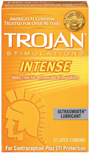 TROJAN Intense Lubricated Condoms