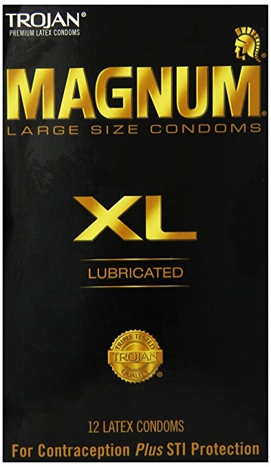 MAGNUM XL Lubricated Condoms