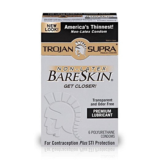 TROJAN Supra BARESKIN Lubricated Condoms