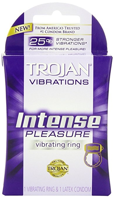 TROJAN Intense Pleasure Vibrating Ring