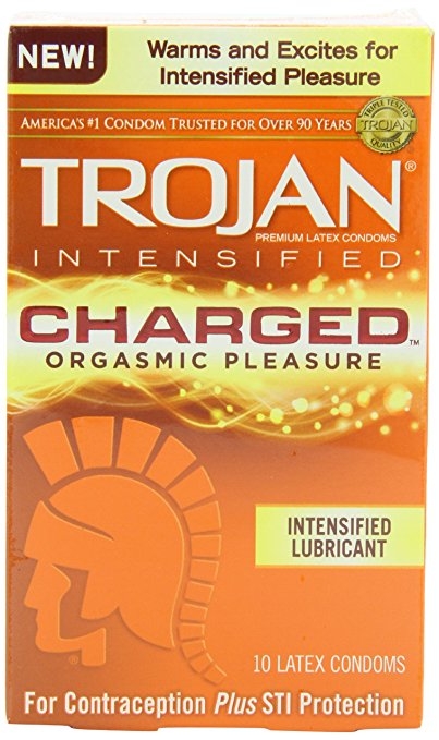 TROJAN Charged Lubricated Condoms