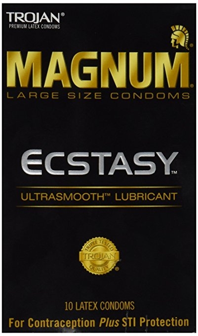 MAGNUM ECSTASY Lubricated Condoms