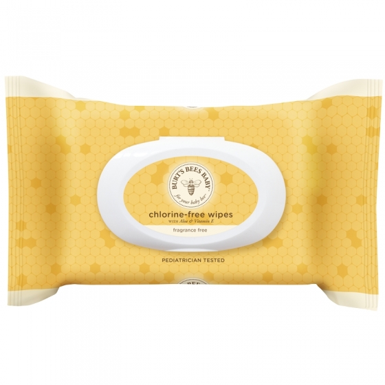 BURT'S BEES BABY CHLORINE-FREE WIPES