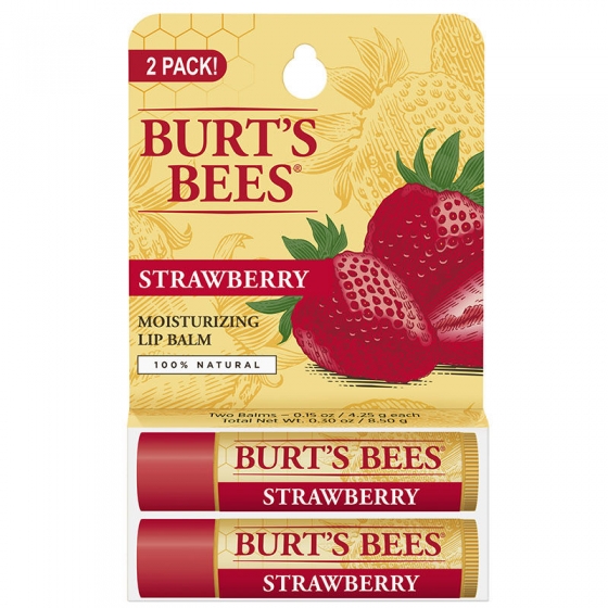 STRAWBERRY LIP BALM TWIN PACK