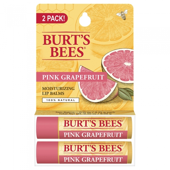 PINK GRAPEFRUIT LIP BALM TWIN PACK