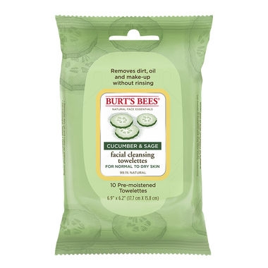 Facial Cleansing Towelettes - Cucumber & Sage