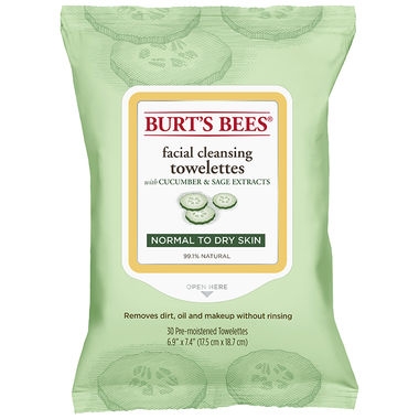 Facial Cleansing Towelettes - Cucumber & Sage