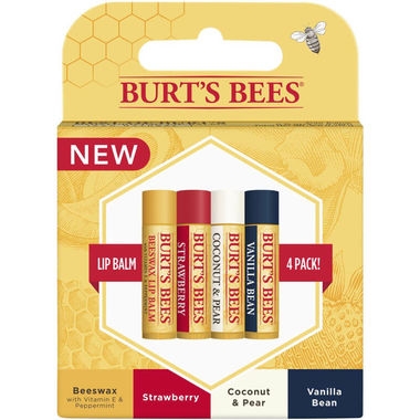 BEST OF BURT'S LIP BALM 4-PACK