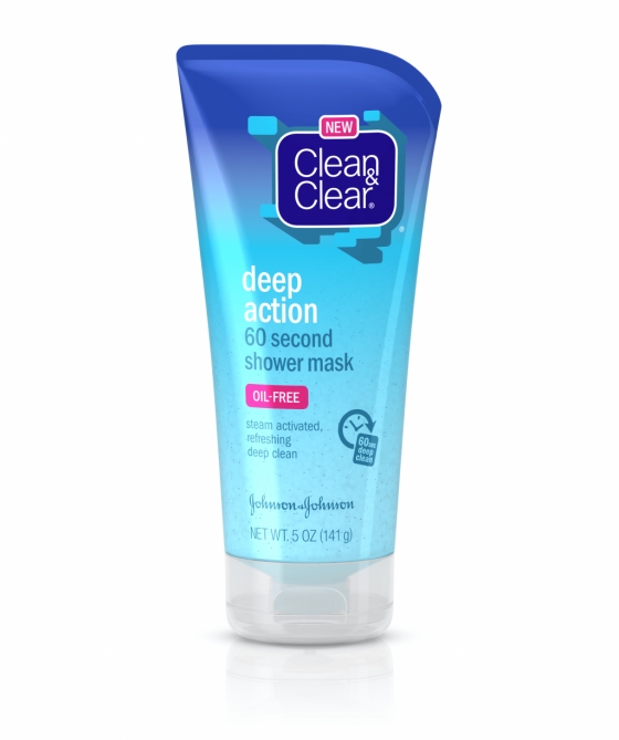 CLEAN & CLEAR® Deep Action 60 Second Shower Mask