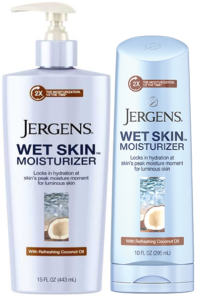 Wet Skin™ Moisturizer with Refreshing Coconut Oil