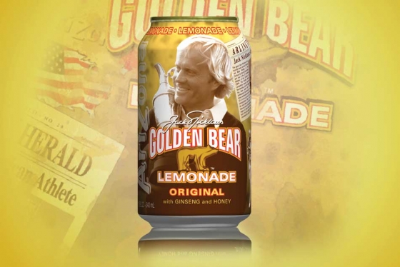 Golden Bear Lemonade Cans 12 Pack