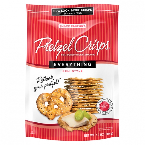 Everything Pretzel Crisps® 7.2 oz bag (pack of 12)