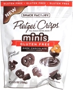 Gluten Free Dark Chocolate Flavored Crunch Minis 5.5 oz bag (pack of 12)