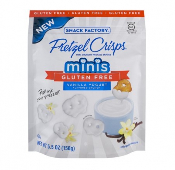 Gluten Free Vanilla Yogurt Flavored Crunch Minis 5 oz bag (pack of 12)