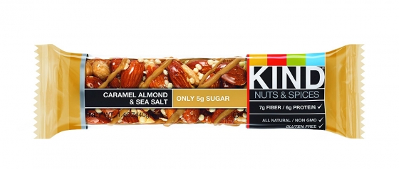 KIND bars caramel almond & sea salt