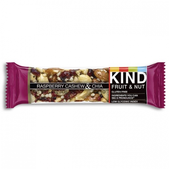 KIND bars raspberry cashew & chia