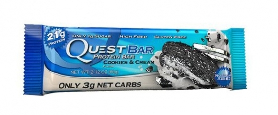 Quest Nutrition Protein Bars Cookies & Cream