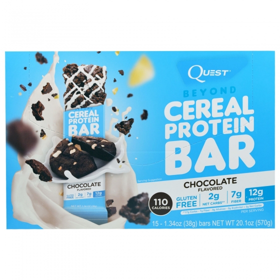 Quest Nutrition Beyond Cereal Bars Chocolate Flavored