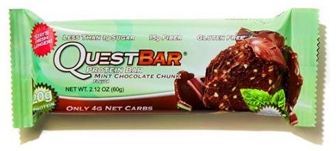 Quest Nutrition Protein Bars Mint Chocolate Chunk