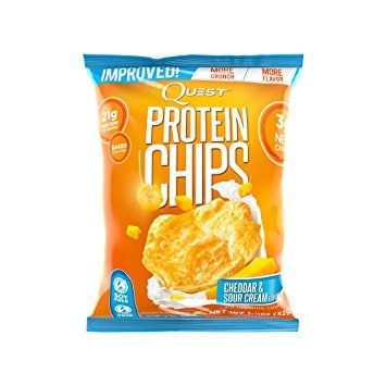 Quest Nutrition Cheddar & Sour Cream Chips