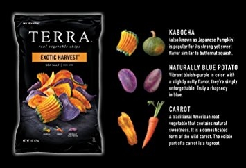 Terra Exotic Harvest, Sea Salt, 6 Ounce 12 Pack