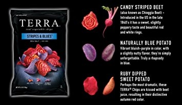 Terra Stripes & Blues, Sea Salt, 6.5 Ounce 12 Pack