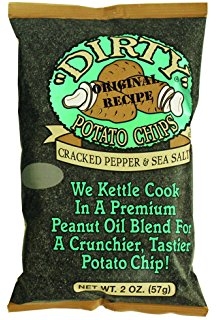 Cracked Pepper & sea salt  (25 packs/2 oz)