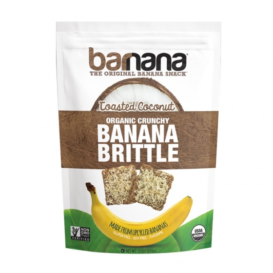 ORGANIC TOASTED COCONUT BANANA BRITTLE