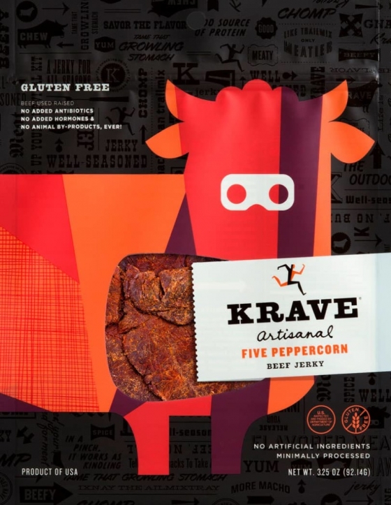 FIVE PEPPERCORNBEEF JERKY