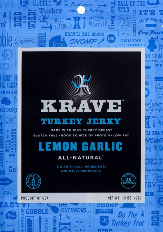 LEMON GARLICTURKEY JERKY
