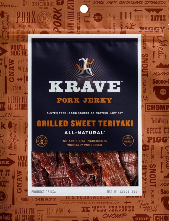 GRILLED SWEET TERIYAKIPORK JERKY