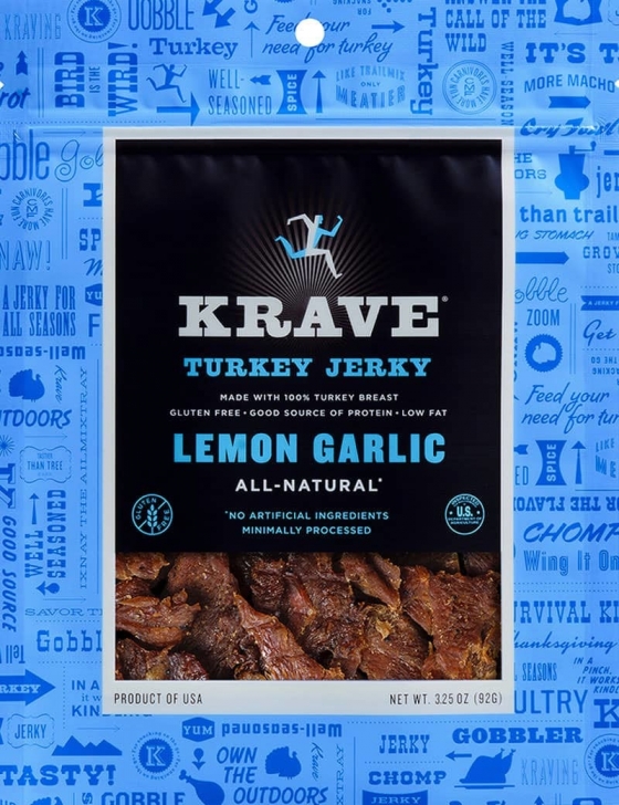 LEMON GARLICTURKEY JERKY